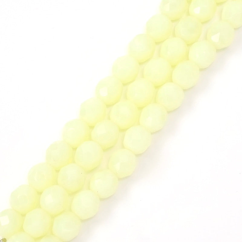 Perles de Bohème facettée en fil pour créations Bijoux DIY